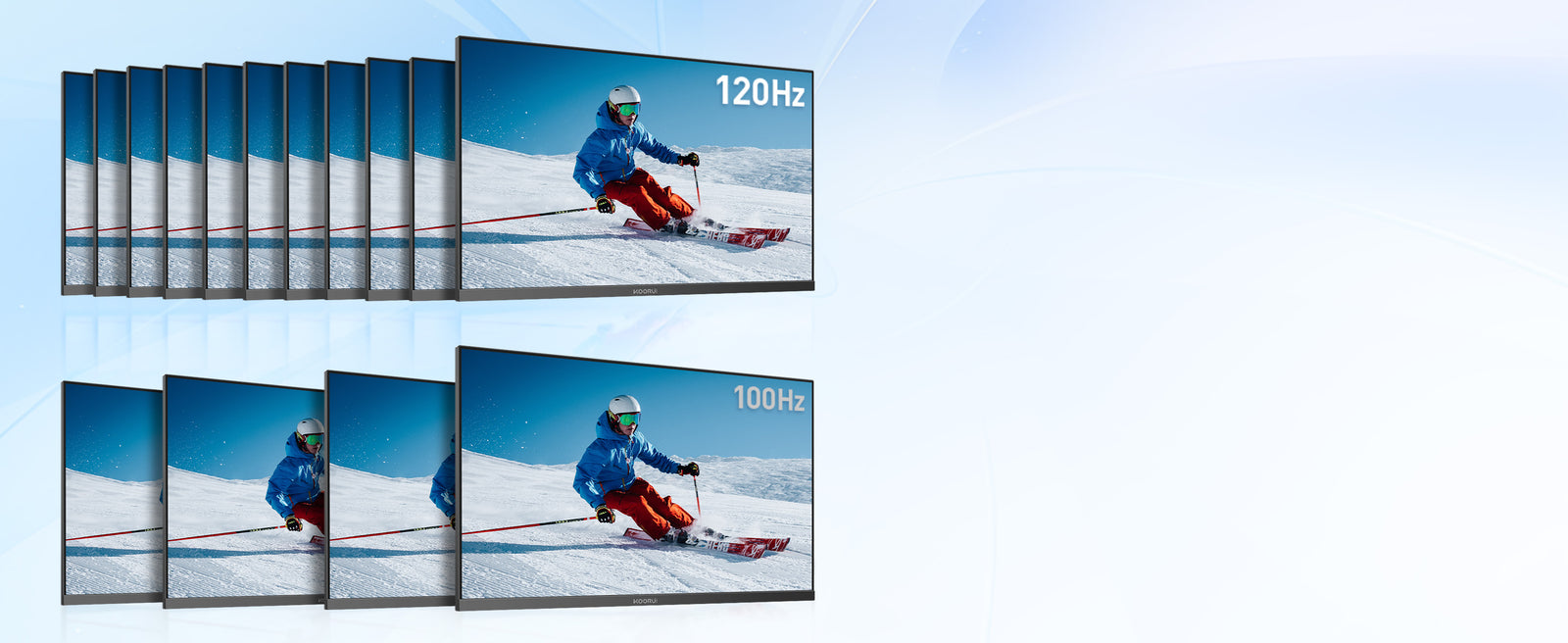 120Hz High Refresh Rate