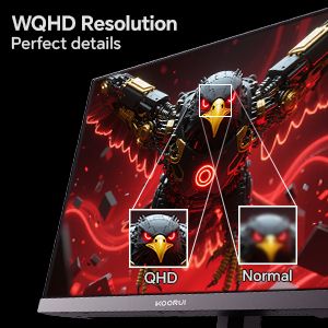 KOORUI G2421V 23.8" QHD 180Hz Fast IPS Gaming Monitor - Image 4