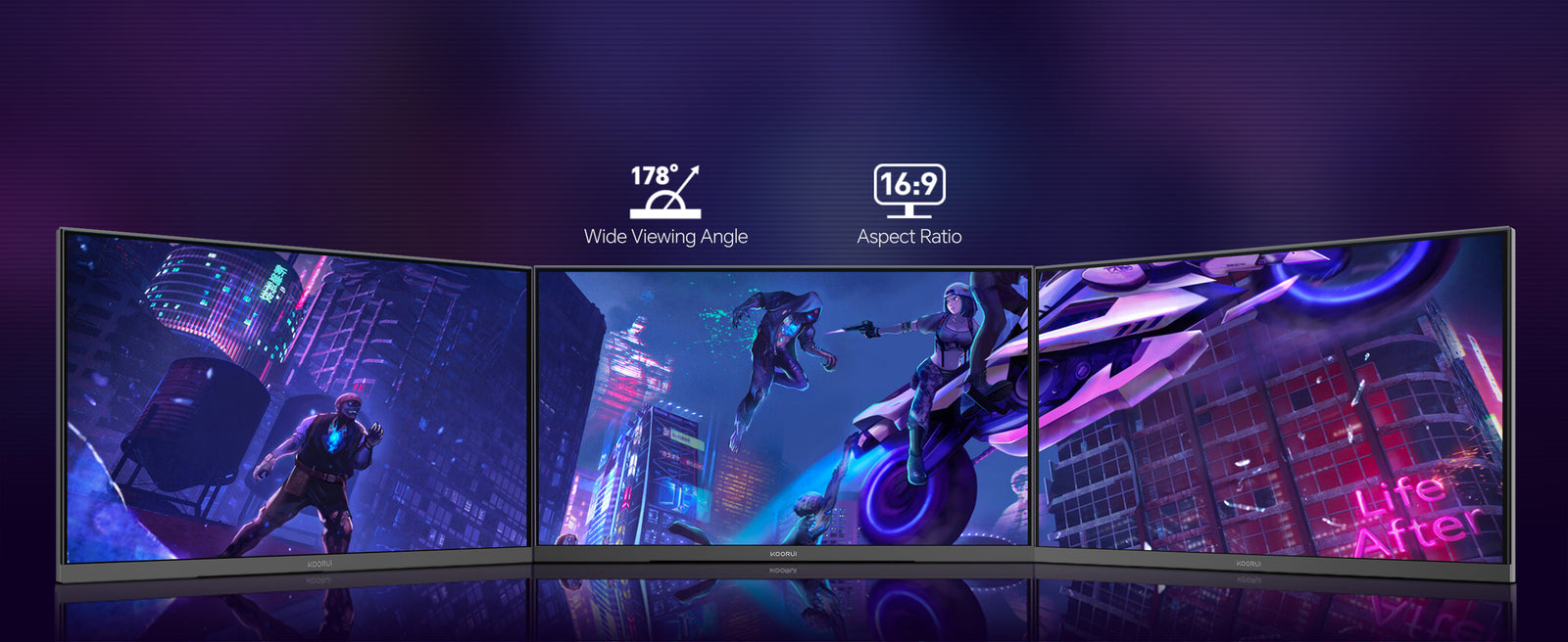 Vivid Colors from Any Angle