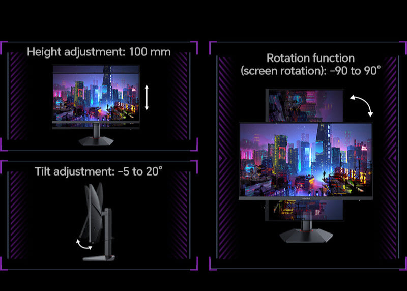 KOORUI G2721E 27" QHD 320Hz Fast IPS Gaming Monitor feature