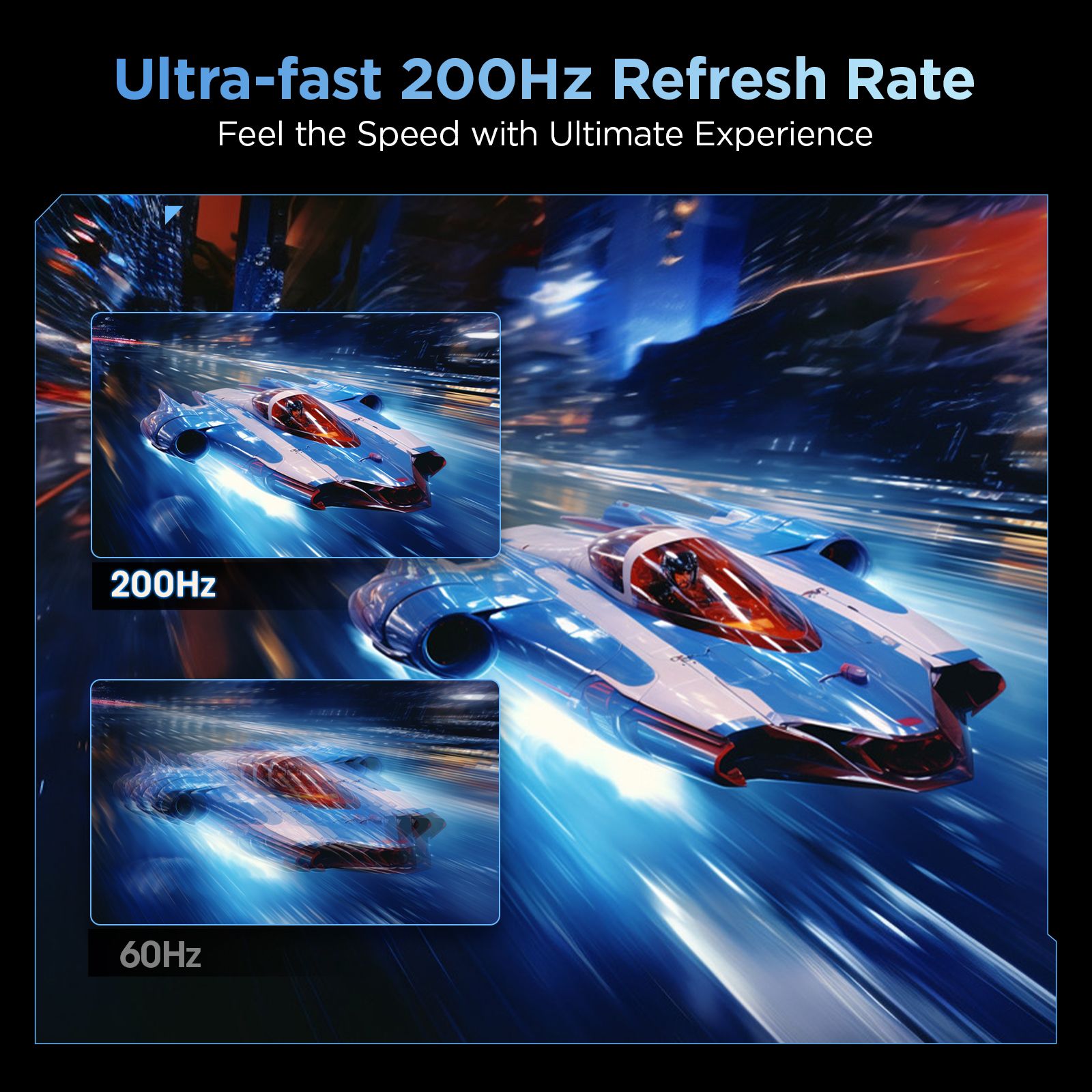 KOORUI G2711P 27" FHD 200Hz Fast IPS Gaming Monitor - Image 4