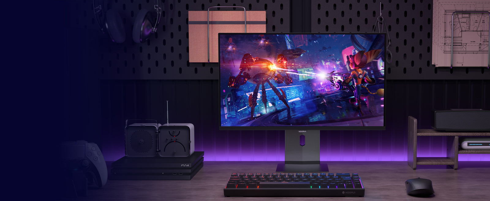 KOORUI S3241XO 31.5" 4K 240Hz QD-OLED Gaming Monitor feature