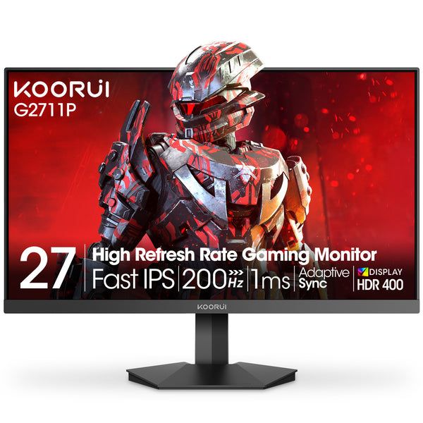 KOORUI G2711P 27" FHD 200Hz Fast IPS Gaming Monitor - Image 8